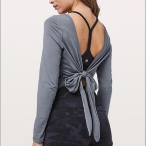 lululemon It’s A Tie Long Sleeve Shirt